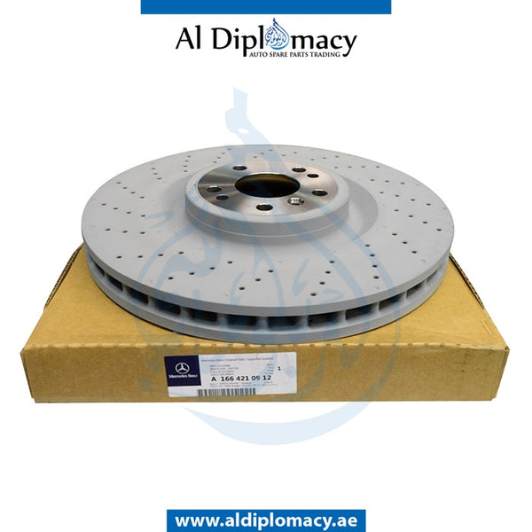 Front BRAKE DISC for Mercedes-Benz M Class C292 (2015-2020) models, Part Number A1664210912