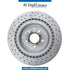 Rear BRAKE DISC for Mercedes-Benz M Class C292 (2015-2020) models