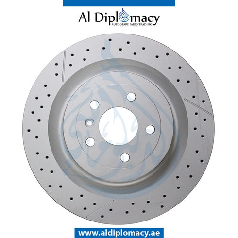 Rear BRAKE DISC for Mercedes-Benz M Class C292 (2015-2020) models, Part Number A1664230512