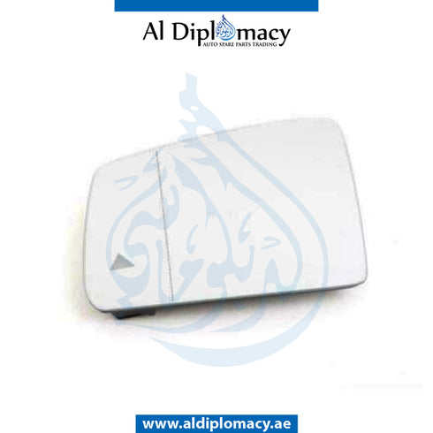 Left Mirror, GLASS for Mercedes-Benz R Class C292 (2015-2020) models, Part Number A1668100519