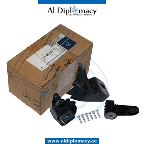 Left HEADLIGHT BRACKET for Mercedes-Benz M Class W166 (2011-2019) models, Part Number A1668200314