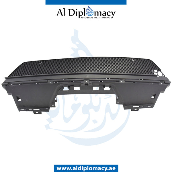 Rear BUMPER COVER Grille, CENTER for Mercedes-Benz GL Class X166 (2013-2019) models, Part Number A1668850753