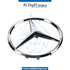SHOW GRILLE MERCEDES STAR for Mercedes-Benz A Class W168 (1997-2004) models
