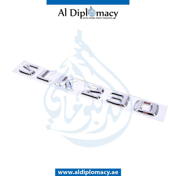 SLK 230 LETTERING for Mercedes-Benz SLK Class W170 (1996-2004) models, Part Number A1708170215