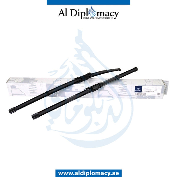 Front WIPER Blade, SET for Mercedes-Benz CLA Class W117 (2013-2022) models, Part Number A1768202800
