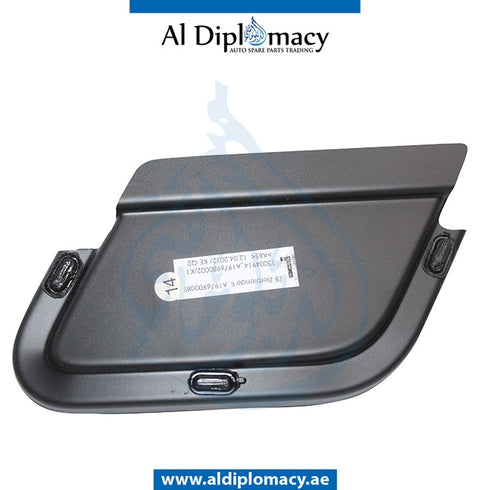 Left SIDE SKIRT Molding, TOP for Mercedes-Benz SLS Class C197 (2010-2015) models, Part Number A1976900089