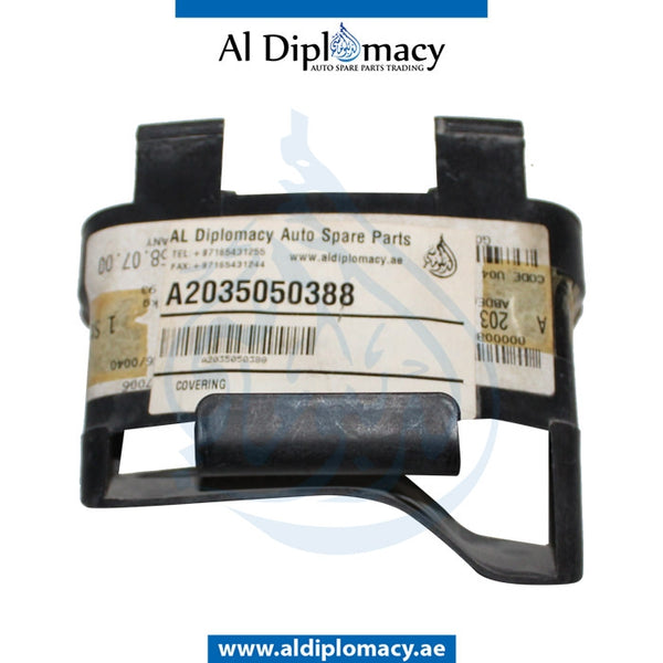 Left RADIATOR AIR DUCT COVER for Mercedes-Benz C Class C209 (2002-2010) models, Part Number A2035050388