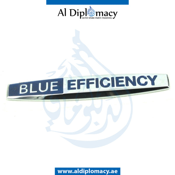 BLUE EFFICIENCY LETTERING BADGE for Mercedes-Benz S Class W164 (2006-2011) models, Part Number A2048177220