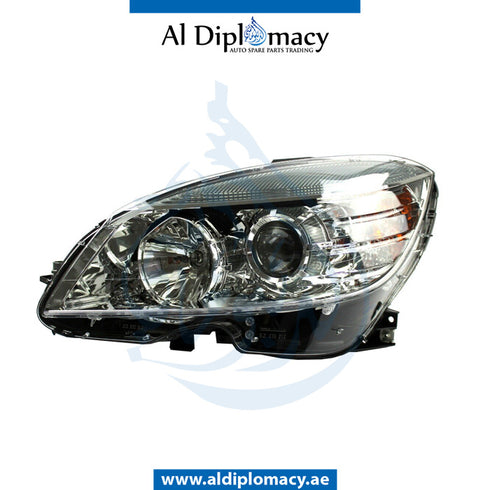 Left Headlight, BI XENON for Mercedes-Benz C Class W204 (2007-2015) models, Part Number A2048200359