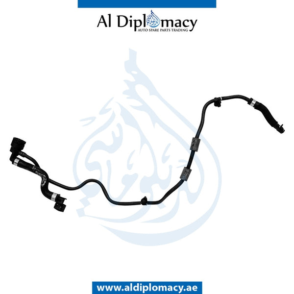 Right BLEED Line, FROM COOLER TO EXPANSION TANK AND ENGINE for Mercedes-Benz C Class W205 (2015-2021) models, Part Number A2055012601