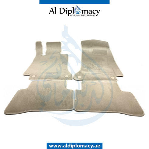 FLOOR Mat, SET for Mercedes-Benz C Class W205 (2015-2021) models, Part Number A2056800404 8T67