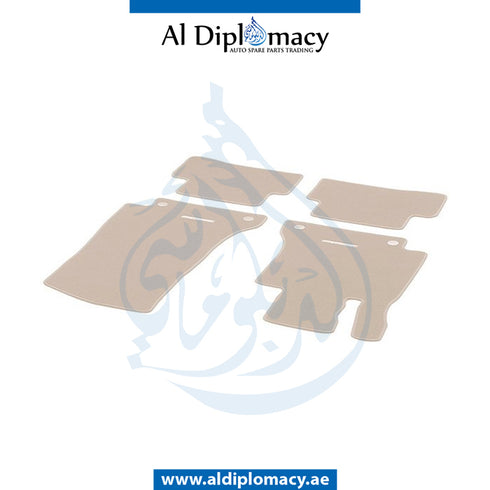FLOOR Mat, SET for Mercedes-Benz C Class W205 (2015-2021) models