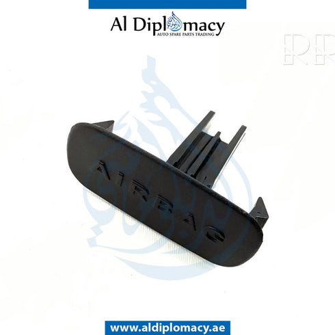 Right COVER WITH Lettering, AIRBAG BADGE for Mercedes-Benz C Class W205 (2015-2021) models, Part Number A2056920321