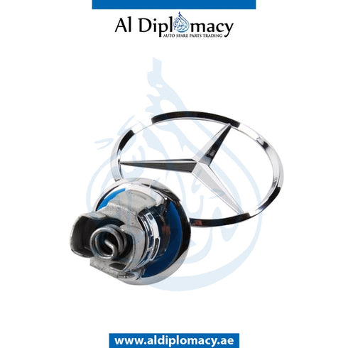 HOOD MERCEDES STAR for Mercedes-Benz E Class W124 (1986-1995) models, Part Number A2108800186