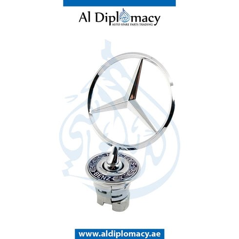 HOOD MERCEDES STAR for Mercedes-Benz E Class W124 (1986-1995) models