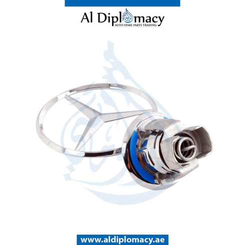 HOOD MERCEDES STAR for Mercedes-Benz E Class W124 (1986-1995) models