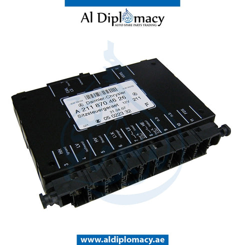 SEAT CONTROL UNIT for Mercedes-Benz E Class C209 (2002-2010) models, Part Number A2118704626