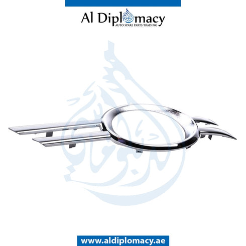 Front Right Lower BUMPER FOG LAMP GRILLE MOLDING for Mercedes-Benz E Class W211 (2002-2009) models, Part Number A2118851274