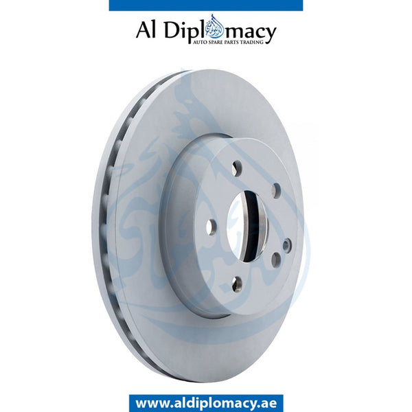 BRAKE DISC, FRONT, Mercedes-Benz C Class W204 models by Original Mercedes, Part Number A2044212512 / A2044210712 / A2124211312