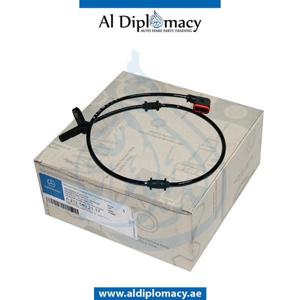 Rear Left WHEEL SPEED SENSOR for Mercedes-Benz E Class W212 (2009-2016) models, Part Number A2125402117