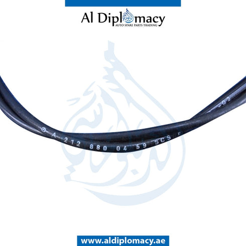 Rear HOOD RELEASE CABLE for Mercedes-Benz E Class W212 (2009-2016) models, Part Number A2128800459