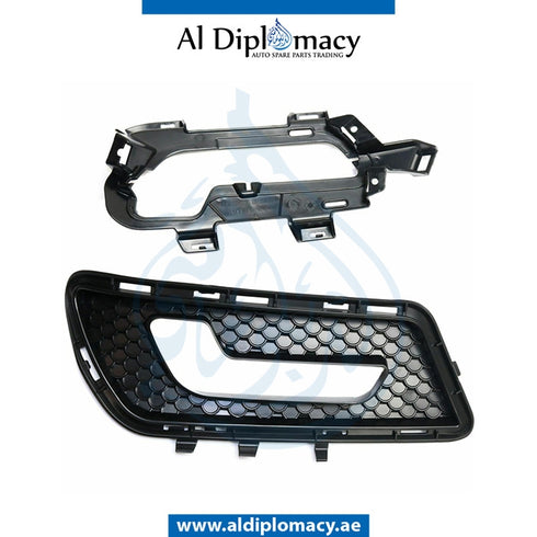 Front Left Lower BUMPER FOG LAMP GRILLE for Mercedes-Benz E Class W212 (2009-2016) models, Part Number A2128850853