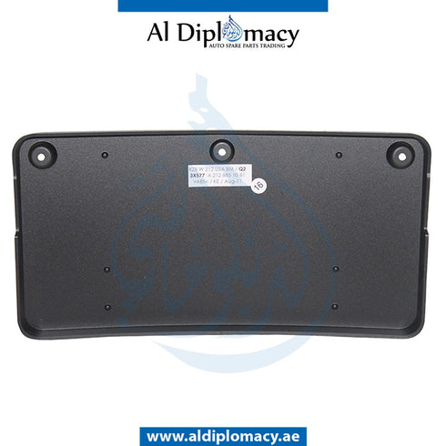 LICENSE PLATE HOLDER for Mercedes-Benz E Class W212 (2009-2016) models