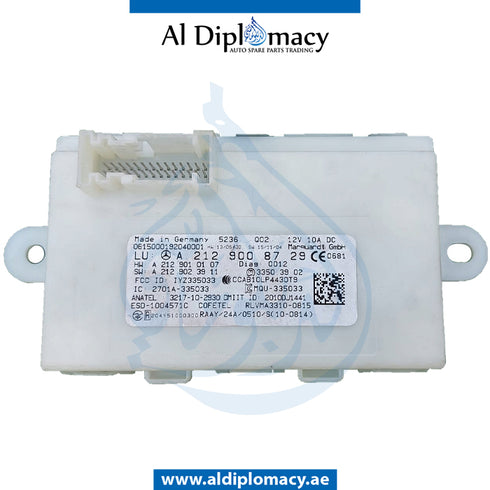 KEYLESS GO CONTROL UNIT for Mercedes-Benz CLA Class C292 (2015-2020) models, Part Number A2129008729