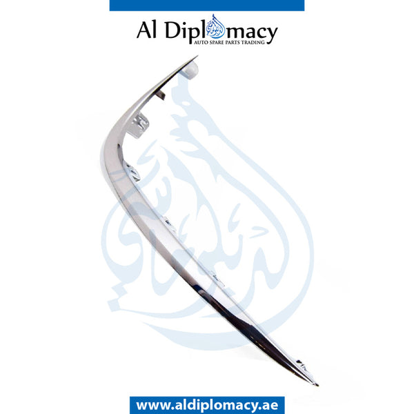 Front Left Lower BUMPER GRILLE MOLDING for Mercedes-Benz E Class W213 (2017-2023) models, Part Number A2138850174