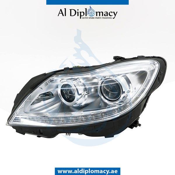 Left Side HEADLIGHT, Mercedes-Benz S Class Coupe C216 models by Original Mercedes, Part Number A2168201139