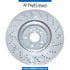 Front BRAKE DISC for Mercedes-Benz CLS Class W218 (2011-2018) models, Part Number A2184210412 07