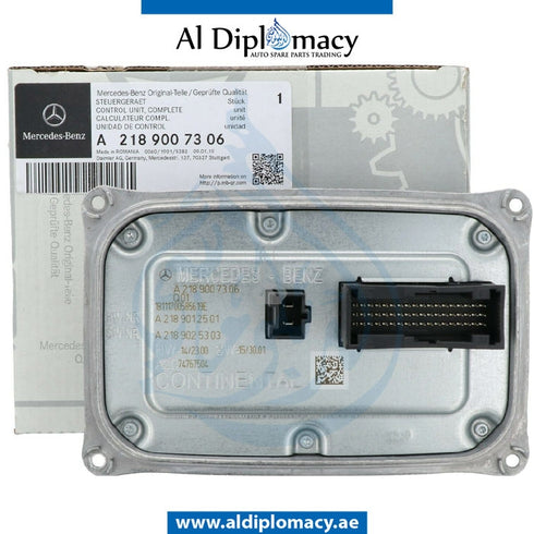 LED HEADLIGHT CONTROL UNIT for Mercedes-Benz CLS Class C292 (2015-2020) models, Part Number A2189007306