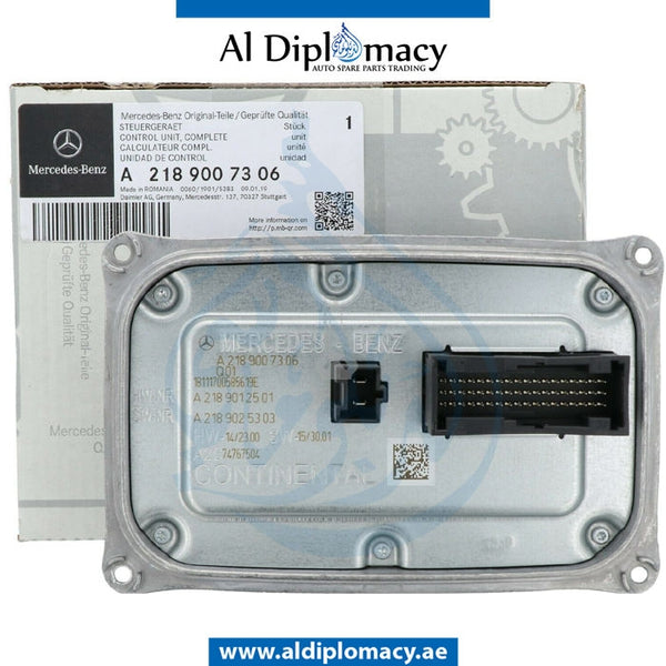 LED HEADLIGHT CONTROL UNIT for Mercedes-Benz CLS Class C292 (2015-2020) models, Part Number A2189007306