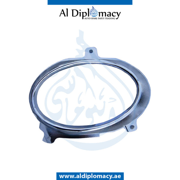 Front Left Lower BUMPER FOG LAMP GRILLE CHROME MOLDING for Mercedes-Benz CLS Class W219 (2004-2010) models, Part Number A2198851723