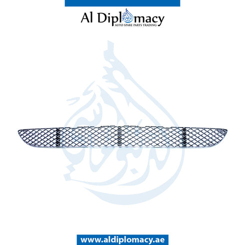 Front Lower BUMPER Grille, CENTER for Mercedes-Benz CLS Class W219 (2004-2010) models, Part Number A2198851923