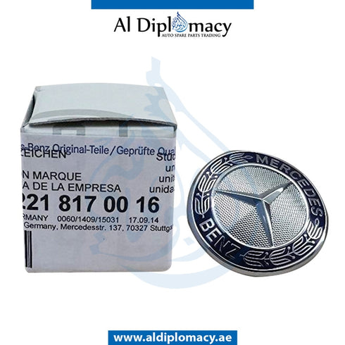 SHOW GRILLE MERCEDES STAR for Mercedes-Benz S Class W211 (2002-2009) models