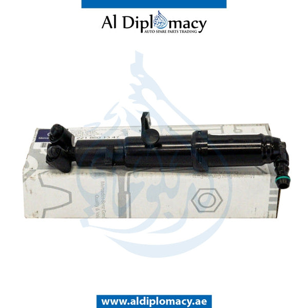 Left HEADLIGHT WASHER DOUBLE NOZZLE for Mercedes-Benz S Class W216 (2006-2014) models, Part Number A2218601347