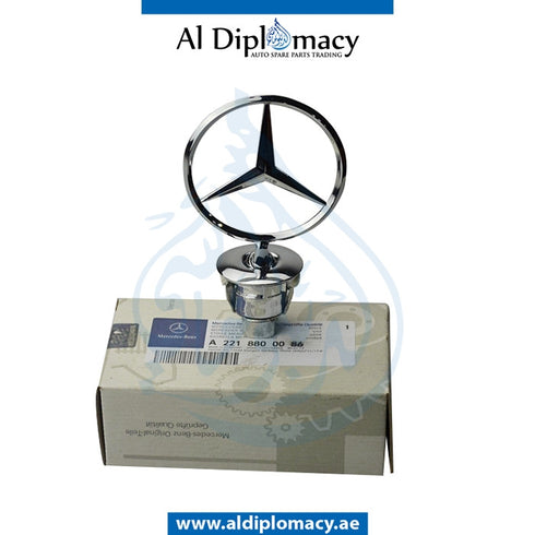 HOOD MERCEDES STAR for Mercedes-Benz E Class W204 (2007-2015) models, Part Number A2218800086