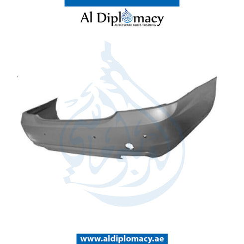 Rear Bumper, WITH SENSOR HOLE for Mercedes-Benz S Class W221 (2006-2013) models, Part Number A2218804740