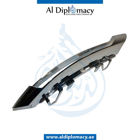 Front Left Lower BUMPER FOG LAMP GRILLE MOLDING for Mercedes-Benz S Class W221 (2006-2013) models, Part Number A2218850774