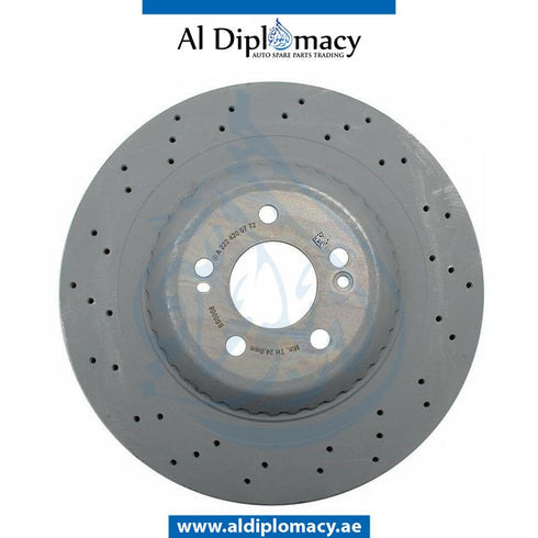 Rear BRAKE DISC for Mercedes-Benz S Class W222 (2014-2020) models, Part Number A2224200772