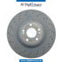 Rear BRAKE DISC for Mercedes-Benz S Class W222 (2014-2020) models, Part Number A2224200772