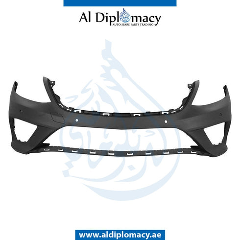 Front Bumper, WITH SENSOR HOLE for Mercedes-Benz S Class W222 (2014-2020) models
