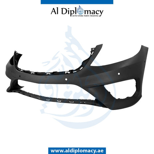Front Bumper, WITH SENSOR HOLE for Mercedes-Benz S Class W222 (2014-2020) models