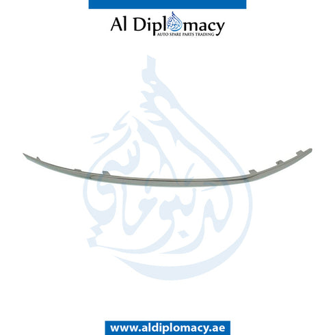 Front Left Lower BUMPER GRILLE MOLDING for Mercedes-Benz S Class W222 (2014-2020) models, Part Number A2228851321