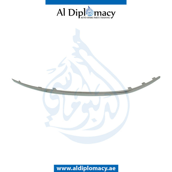 Front Left Lower BUMPER GRILLE MOLDING for Mercedes-Benz S Class W222 (2014-2020) models, Part Number A2228851321