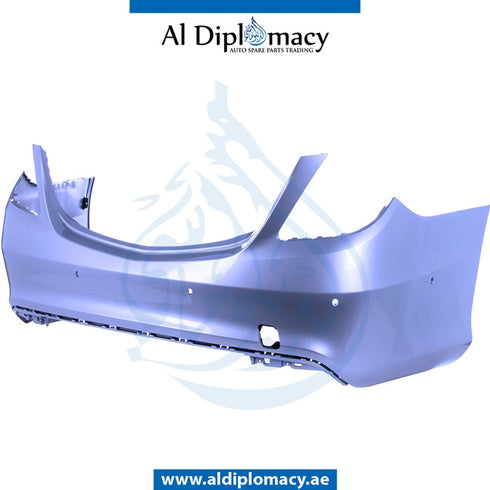 Rear Bumper, WITH SENSOR HOLE AMG for Mercedes-Benz S Class W222 (2014-2020) models