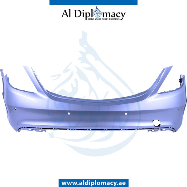 Rear Bumper, WITH SENSOR HOLE AMG for Mercedes-Benz S Class W222 (2014-2020) models, Part Number A2228851625