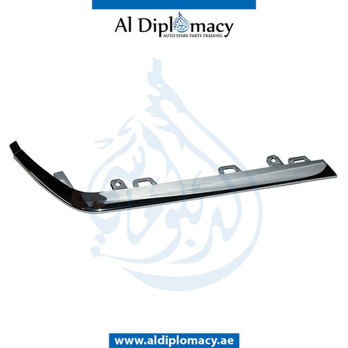 Rear BUMPER DIFFUSER Molding, CENTER for Mercedes-Benz S Class W222 (2014-2020) models