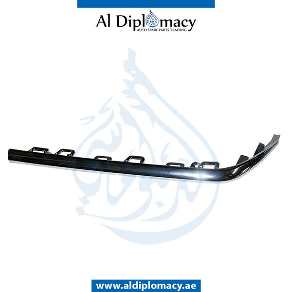 Rear BUMPER DIFFUSER Molding, CENTER for Mercedes-Benz S Class W222 (2014-2020) models, Part Number A2228853101